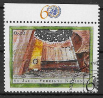 ONU, Nations-Unies, Vienne, 60° Anniversaire, Yv. 444 Oblitéré - Used Stamps