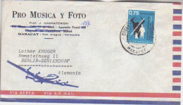VENEZUELA.  1960/Maracay, Corner-cards Envelope/to Germany. - Venezuela