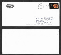 SE)2002 UNITED STATES, BATS OF AMERICA, RED BAT, CIRCULATED COVER FROM NEW YORK TO MIAMI USA, VF - Usati