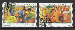 ONU, Nations-Unies, Vienne, Journée Internationale Des Familles 2006, Yv. 476/77 Oblitérés - Used Stamps