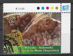 ONU, Nations-Unies, Vienne, Patrimoine Mondial Amérique Du Sud 2007, Yv. 512 Oblitéré - Used Stamps