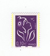 3 Variétés Du Lamouche 0.10 € Violet ITVF Type I YT 3732 Mauve Clair + 2  Bandes + Encre Fluo. Voir Scans. Cotes > 22 € - Nuovi