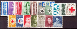 Olanda 1957 Annata Quasi Completa / Almost Complete Year **/MNH VF - Komplette Jahrgänge