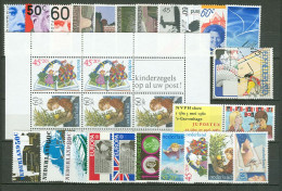 Olanda 1980 Annata Completa / Complete Year **/MNH VF - Ongebruikt