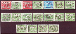 Olanda 1940 Unif.347/64 **/MNH VF/F - Ongebruikt