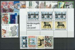 Olanda 1975 Annata Completa / Complete Year **/MNH VF - Ongebruikt