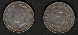 ECUADOR    1 SUCRE 1978 (KM # 78b) #7698 - Ecuador