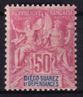 Diego Suarez, 1892 Y&T. 35, MH. - Unused Stamps