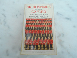 Dictionnaire De Poche Anglais Français  Oxford - Dictionnaires