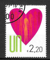 ONU, Nations-Unies, Vienne, Série Courante Silhouettes, Coeur 2013, Yv. 775 Oblitéré - Used Stamps