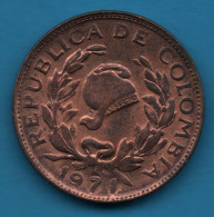 LOT MONNAIES 4 COINS : COLOMBIA - Colombie