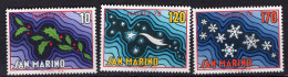 Y7472 - SAN MARINO Ss N°1013/15 - SAINT-MARIN Yv N°968/70 ** NOEL - Unused Stamps