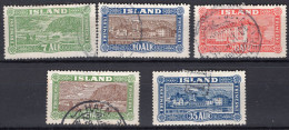 Q1055 - ISLANDE ICELAND Yv N°115/19 - Used Stamps