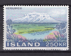 Q1223 - ISLANDE ICELAND Yv N°413 ** VOLCAN HERDUBREID - Ongebruikt