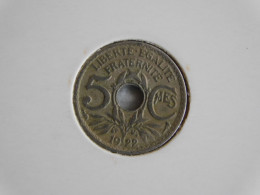 France 5 Centimes 1922 Lindauer Petit Module (182) - 5 Centimes