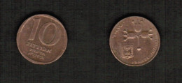 ISRAEL    10 NEW AGOROT 1981 (5741) (KM # 108) #7707 - Israel