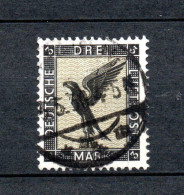 Germany 1926 Old 3 RM. Airmail-stamp (Michel 384) Nice Used - Posta Aerea & Zeppelin