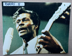 CHUCK BERRY - 12,5 X 9,5 Cm. (REPRO PHOTO ! - Zie Beschrijving - Voir Description - See Description) ! - Berühmtheiten