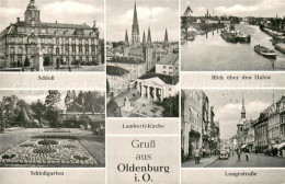 73694938 Oldenburg Niedersachsen Schloss Schlossgarten Lamberti Kirche Hafen Lan - Oldenburg