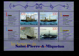 SPM - 1999 - BF Bateaux -  Neufs** - MNH - Unused Stamps