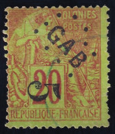 Gabon, 1886 Y&T. 1 - Usados