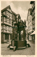 73694696 Wertheim Main Engelsbrunnen Altstadt Fachwerkhaeuser Kupfertiefdruck We - Wertheim