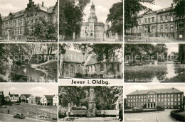 73694665 Jever Gymnasium Schloss Sophienstift Schlossgraben Kirche Schwanenteich - Jever