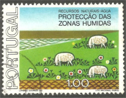 XW01-2469 Portugal Ressources Naturelles Waterlands Zones Humides Mouton Schapen Pecora Oveja Sheep - Natuur