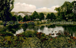 73694637 Zweibruecken Pfalz Rosengarten Am Grossen Weiher Schwaene Zweibruecken  - Zweibrücken