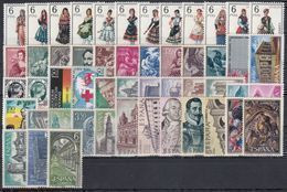 ESPAÑA 1969 Nº1898/1948 AÑO COMPLETO NUEVO,51 SELLOS, CON TRAJES - Ganze Jahrgänge