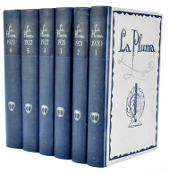 La Pluma. Revista Cultural 1920-1923 (37 Números). Reimpresión. 6 Tomos - Unclassified