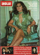 Revista Hola No. 1842. Diciembre 1979. Abducción En Francia. Sofía Loren - Unclassified