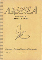 Ardeola. Revista Ibérica De Ornitología Vol. VIII. 1962 - Unclassified