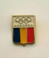 @ Athens 2004 Olympic Games - Andorra Undated NOC Pin - Olympic Games