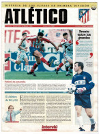 Atlético De Madrid. Suplemento No. 18 Revista Interviú - Unclassified