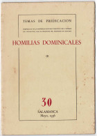 Temas De Predicación No. 30. 1956. Homilías Dominicales (2) - Non Classés