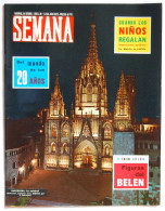 Revista Semana Nº 1244. 24 Diciembre 1963. El Muro De Berlín. La Infanta Elena - Unclassified