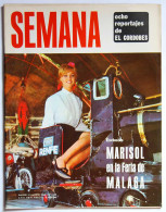 Revista Semana Nº 1330. 14 Agosto 1965. Marisol En La Feria De Málaga. El Cordobés - Unclassified