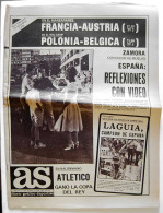 Diario AS. Nº 4535. 28 Junio 1982. Francia-Austria. Polonia-Bélgica - Non Classificati