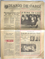 Diario De Cádiz, Domingo 30 De Noviembre De 1975. La Reina En Clase - Non Classificati