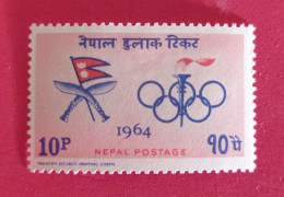 1964 Nepal - Stamp MNH - Verano 1964: Tokio
