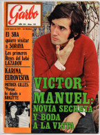 Revista Garbo Nº 931 - 06-01-1971 - Victor Manuel, Sha, Lazarov, Karina, Patrick Gilles - Non Classificati