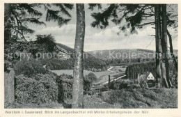 73694409 Warstein Blick Ins Langenbachtal Mit Muetter Erholungsheim Der NSV Wars - Warstein