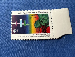 India 1988 Michel 1138 Wissenschaftliche Vereinigung Tagung MNH - Ongebruikt