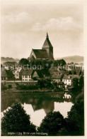 73694344 Moelln  Lauenburg Blick Vom Heidberg Auf Kirche  - Moelln