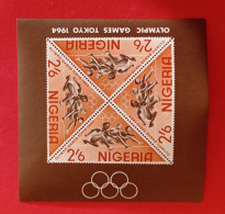 1964 Nigeria - Blok MNH - Ete 1964: Tokyo