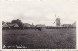 Ingelmunster - Kerk En Molen  -  L' Eglise Et Le Moulin - Ingelmunster