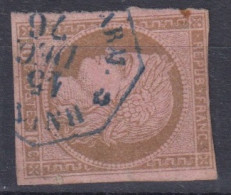 #200 COLONIES GENERALES N° 18 Oblitéré En Bleu CORR D'ARM Tra-Vinh (Cochinchine) - Cérès