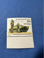 India 1988 Michel 1145 Mechanisiertes Infanterie-Regiment MNH - Ongebruikt