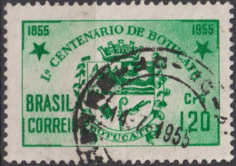 1955 Brasilien ° Mi:BR 878, Sn:BR 821, Yt:BR 604, Centenary Of The City Of Botucatu/SP. Coat Of Arms, Wappen - Oblitérés